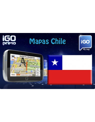 Mapa de Sudamérica para iGO en GPS Chino